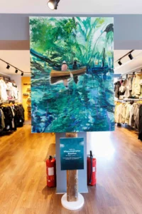 ΤΙΤΛΟΣ ΕΡΓΟΥ: The commercial Καλλιτέχνης: Δημήτρης Μπαντουράκης Campaign: Outdoor Art, where inspiration breathes