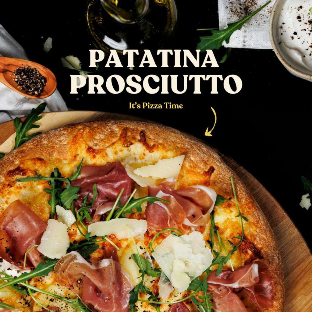Pizza Patatina Prosciutto