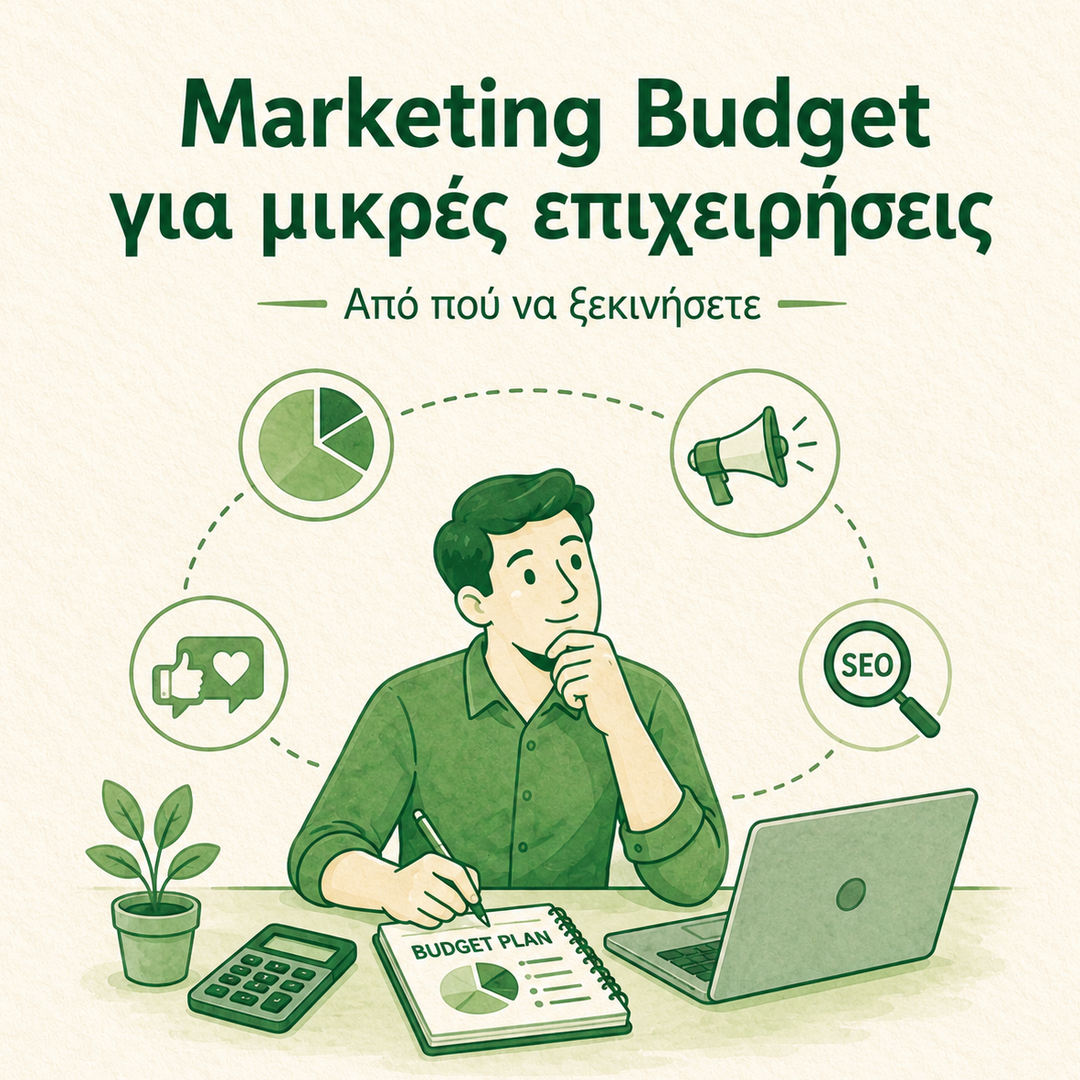 Marketing budget για μικρές επιχειρήσεις – από πού να ξεκινήσετε